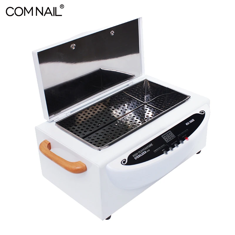 300W High Temperature Sterilizer Nail Art Tools Disinfection Cabinet Sterilizer Machine For Manicure set US/EU Plug 110V/220V - Цвет: 360B-WHITE