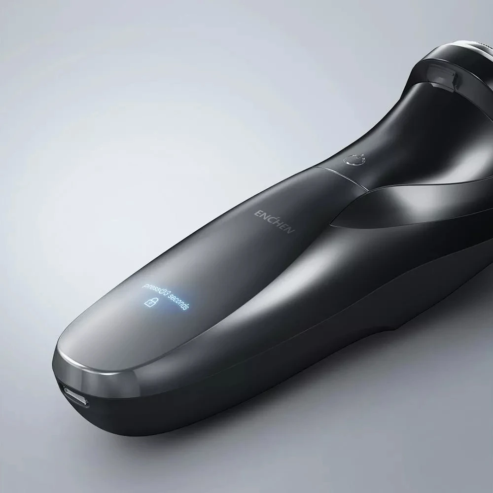 Новинка Youpin Enchen Black Stone3 Pro 3D электробритва IPX7 Водонепроницаемая моющаяся бритва