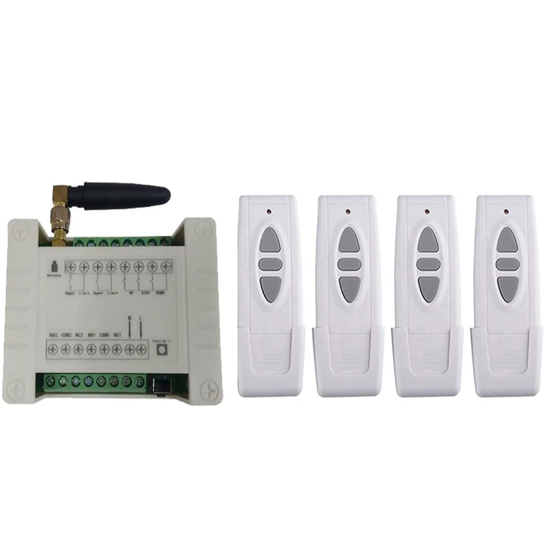 12V 24V 48V RF Wireless Remote Control switch Receiver+Transmitter ...