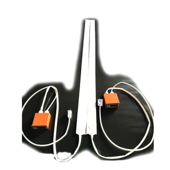 

120V 110W 50*1400*1.5mm White Silicone Strip Heater for machine digital thermostat on wire 1500mm lead wire