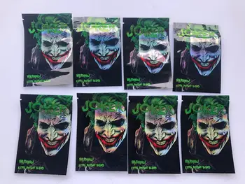 

Joker Mylar Aluminum Foil Zip Lock Food Storage Bags Cookies Bag Jefe Smell Proof Bag