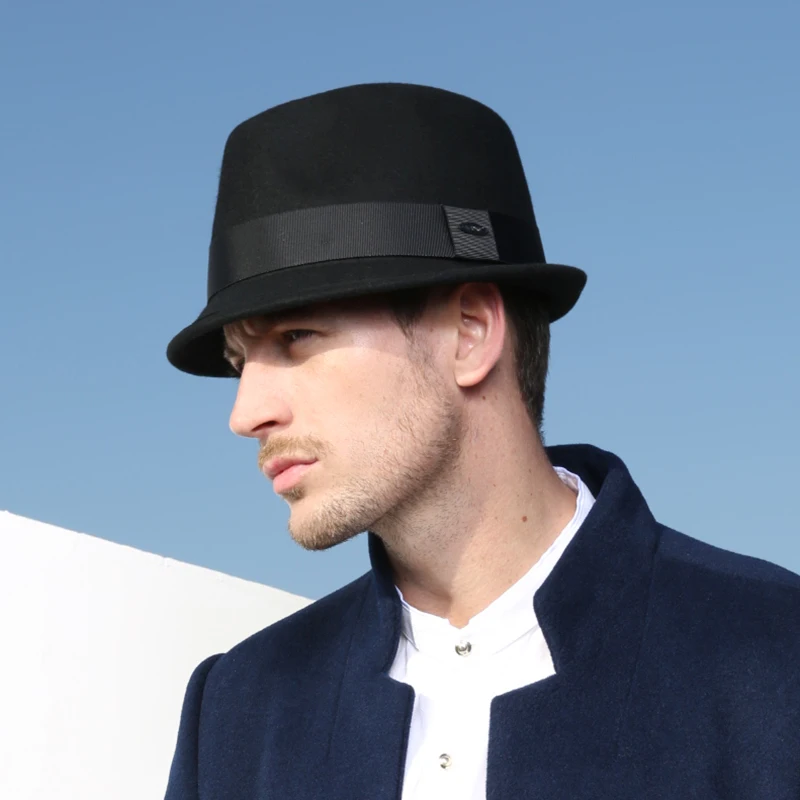 Шляпа трилби Sedancasesa новая классическая шляпа унисекс Fedora из 100% австралийской