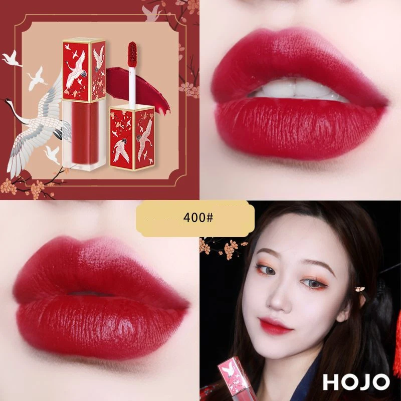 Chinese Style Lip Gloss Matte Velvet Lipstick Moisturizing Waterproof