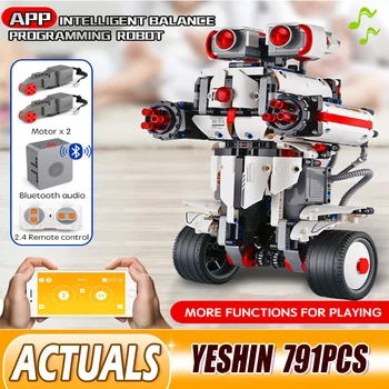 

MOULD KING App Control Progamming Robot WALL E Toy Compatible with 17101 Boots Robot Building Blocks Kid Toys
