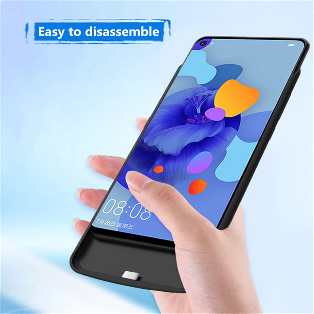 Чехлы для заряда батареи NTSPACE 6800 мАч Huawei Nova 7i чехол зарядки внешнего аккумулятора