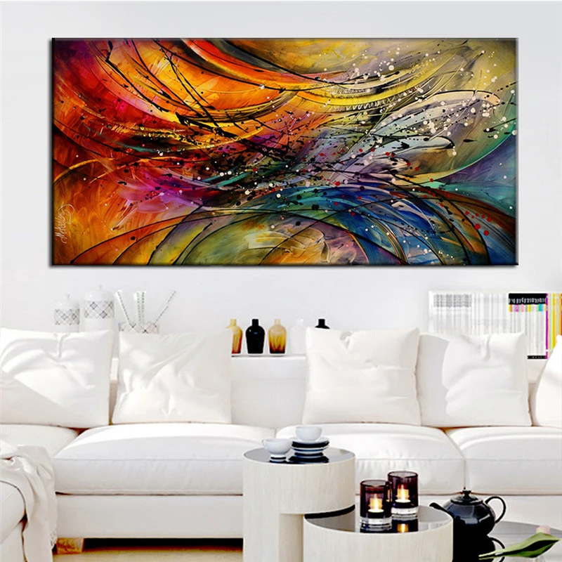 Diamond Painting Full Square Diamond abstract colorful 3D Embroidery Cross Stitch Rhinestone 5d DIY Mosaic Colorful art decor