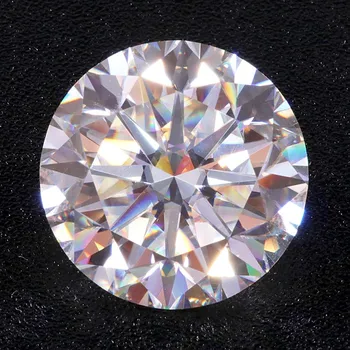 

Tester Positive Including Certification 2 ct D Color 8 mm Round Brilliant 3Ex Cut VVS Shape Lab Grown Loose Diamond Moissanite