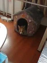 Bed-Mat Basket Kennel Sofa Dog-House Cat-Nest Puppy Cave Foldable Small Chihuahua Pet-Products