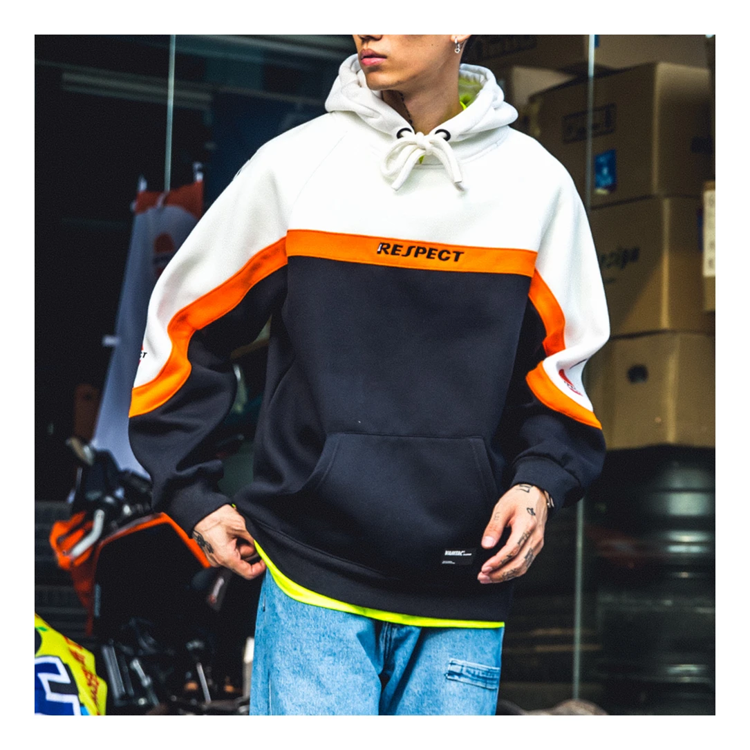Men Harajuku Hoodie Sweatshirt Hoodie Streetwear Casual Black Hooded Pullover Cotton Autumn Hip Hop tops