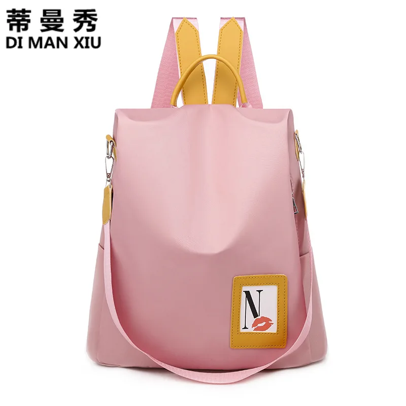 

2019 New Style Oxford Cloth Anti-Theft Backpack Women's Simple Fashion Large Capacity Korean-style Travel Backpack