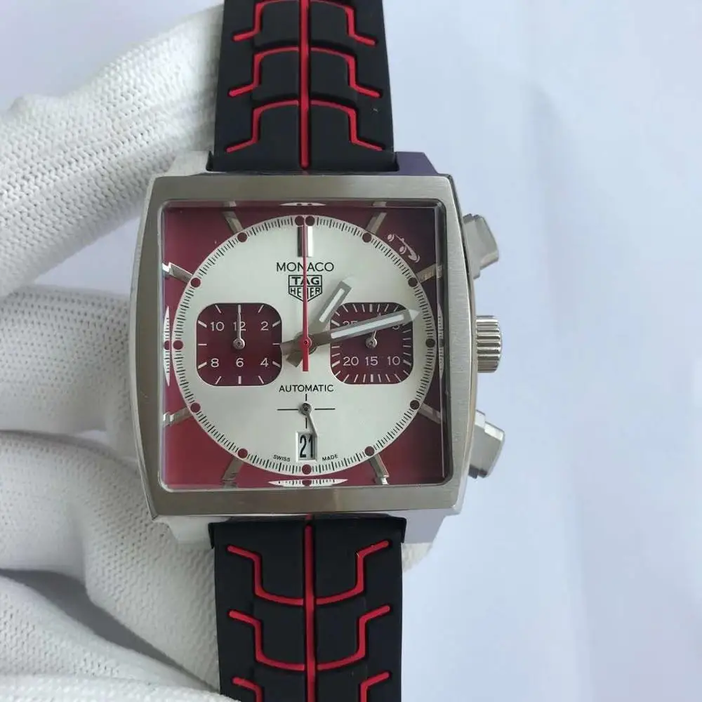TAG Heuer-SSS-watch2020 fashion trend men's multi-function chronograph running second automatic date quartz watch AA watch afbeelding