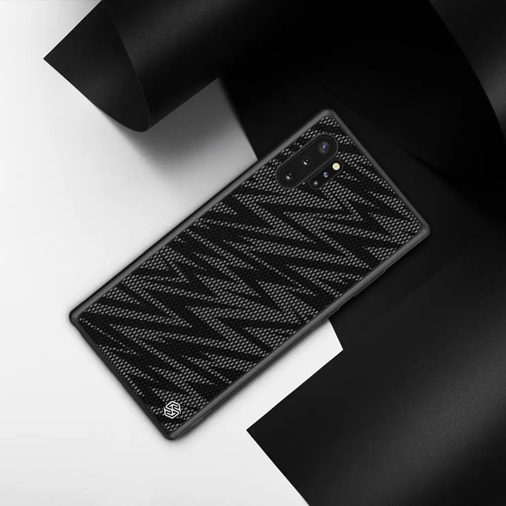 Для samsung Galaxy Note 10 Plus чехол NILLKIN Twinkle Сетка из полиэстера светоотражающий чехол для samsung Note 10 Plus чехол 10