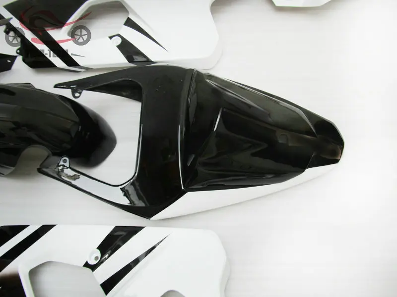 Индивидуальные Обтекатели из АБС-пластика для Suzuki K4 GSXR600 2004 2005 GSXR750 04 05 GSXR 600 750 белый черный набор обтекателей для мотоциклов