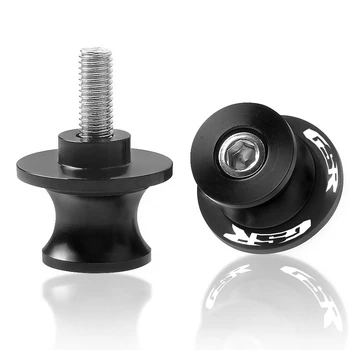 

New 8MM CNC Aluminum Swingarm Spools Slider Rear Motorcycle Stands Screws M8 Bobbins For SUZUKI GSR 600 GSR600 GSR-600 2006-2011