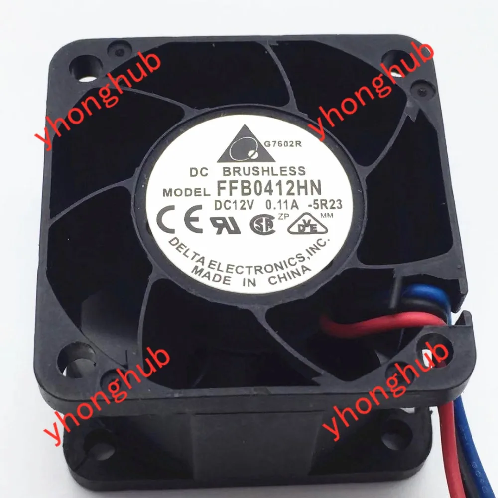 Delta FFB0412HN 5R23 DC 12 В 0.11A 40x40x28 мм серверный Вентилятор охлаждения