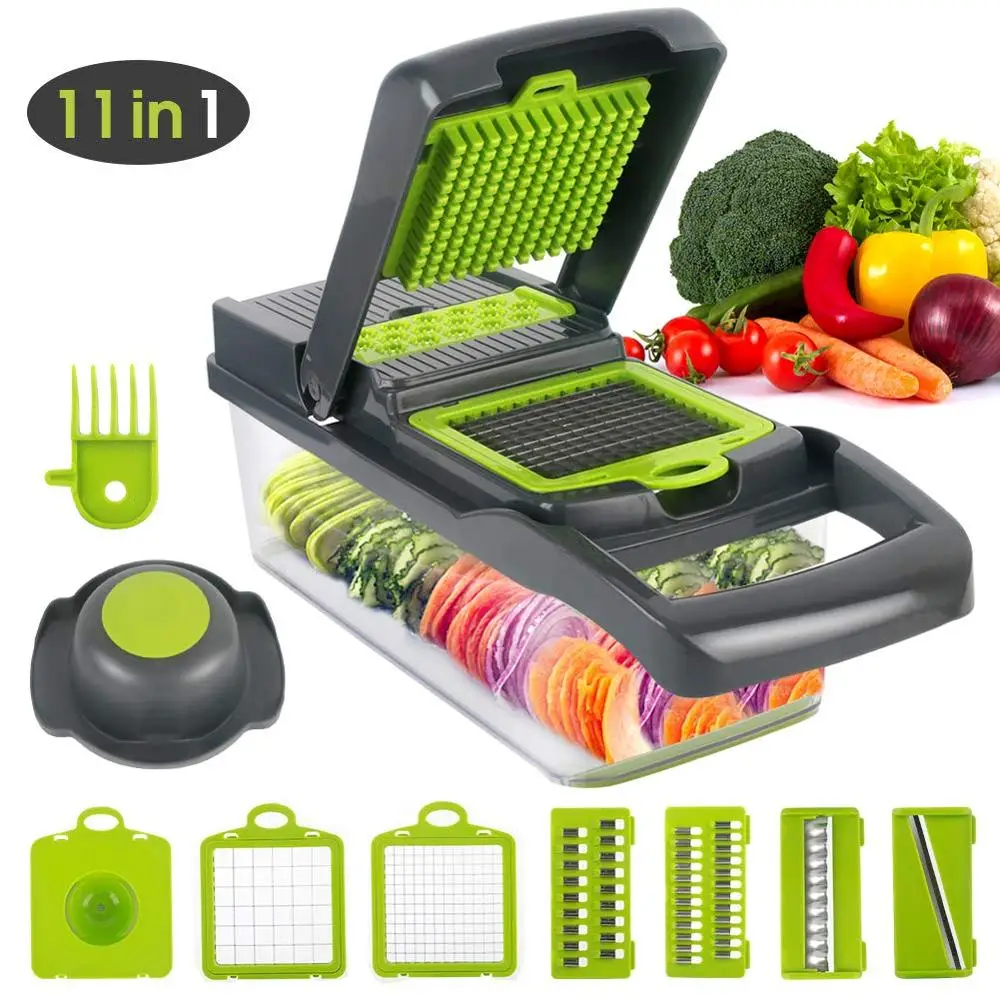SOWOLL мандолина Slicer Spiralizer овощерезка лук еда измельчитель и Терка zuccini