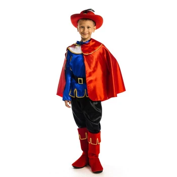 

Children's carnival costume "Puss in Boots", p. 28, height 110 cm