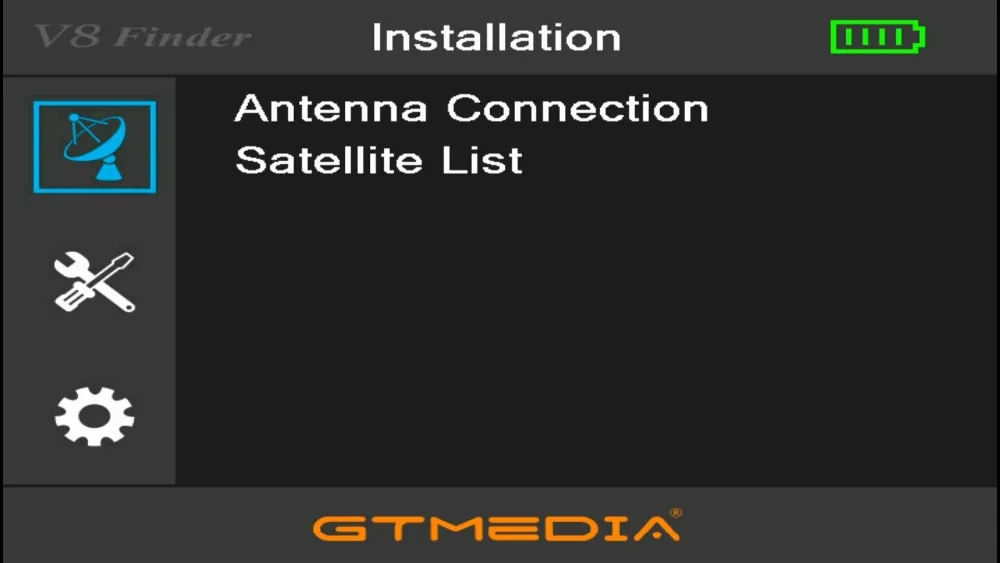 GT медиа V8 спутниковый искатель метр DVB спутниковый S2 FTA HD цифровой ТВ спутниковый сигнал приемник 3,5 lcd Встроенный аккумулятор 3000mAh