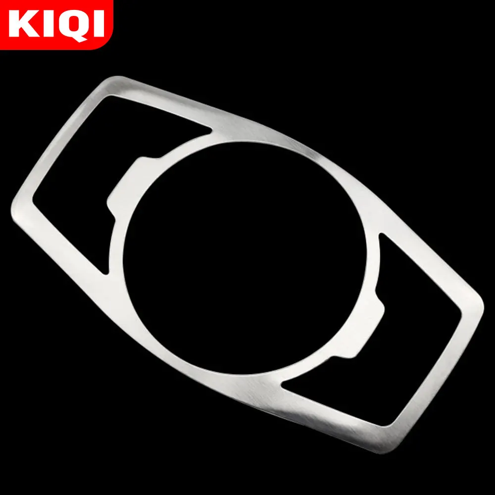 Панель переключателя фар KIQI из нержавеющей стали блестки крышка отделка