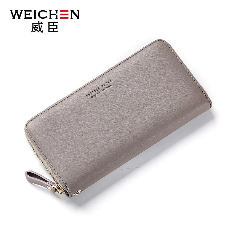 Женский Длинный кошелек WEICHEN Forever Young модный для мобильного телефона в Корейском