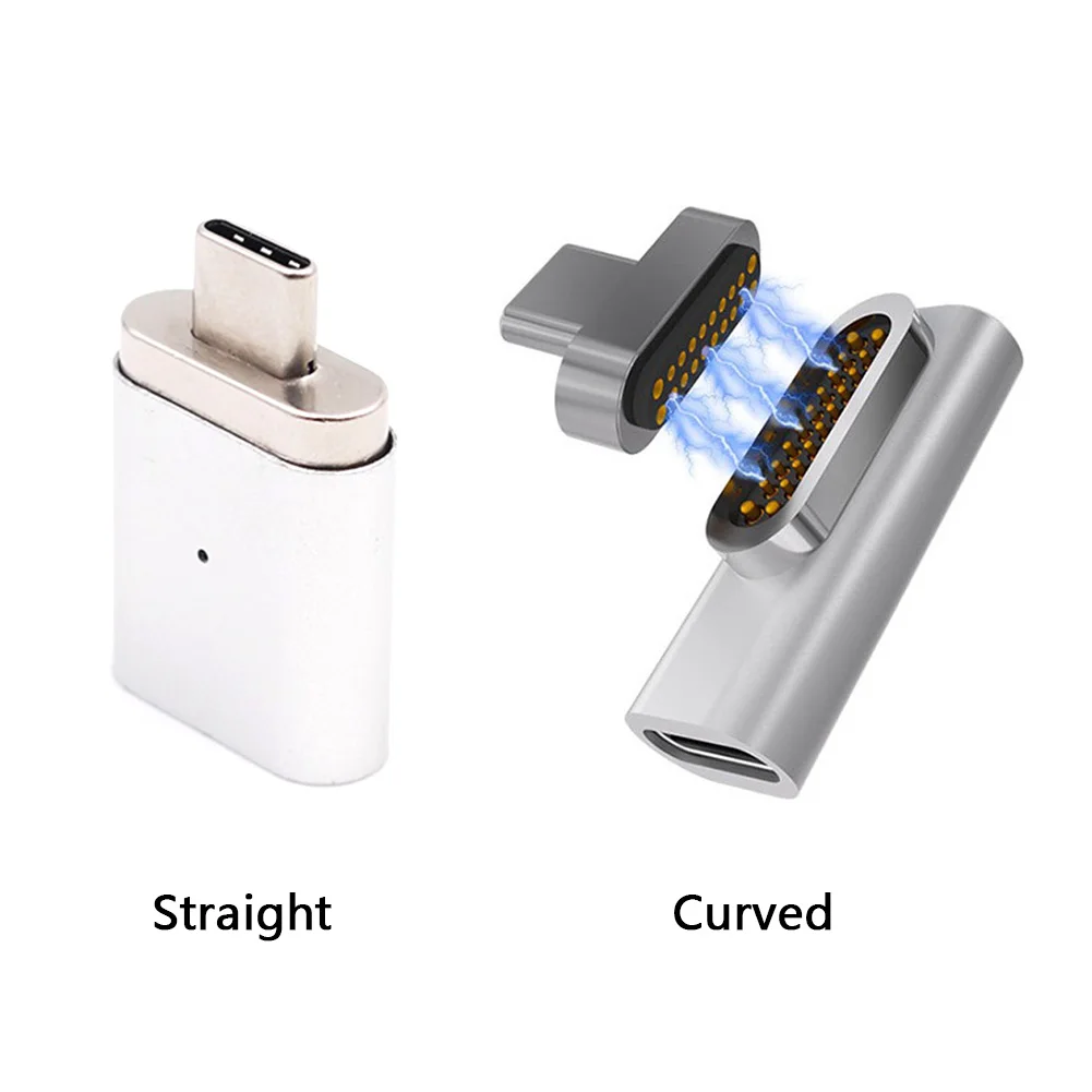 Питания USB 3,1 Быстрая зарядка 10 Гбит/с домашний Многофункциональный магнитный всасывающий Мини 20 контактов офисный адаптер type C мобильный телефон