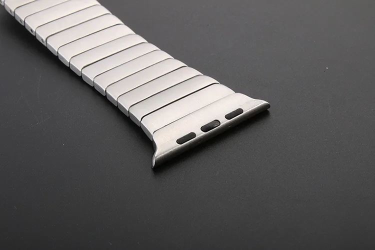 Ремешок из нержавеющей стали для Apple Watch band 5 44 мм 40 мм для iWatch band 4 3 2 1 42 мм/38 мм Металлическая петля для браслета с бабочкой