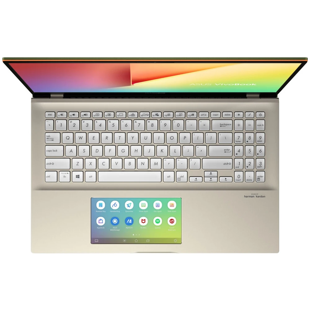 Ноутбук ASUS S532FL-BQ042T Intel Core i5 8265U/8Gb/256Gb SSD/No ODD/15.6" FHD IPS/NVIDIA GeForce MX250 2Gb/Screen Pad/Cam/Wi-Fi