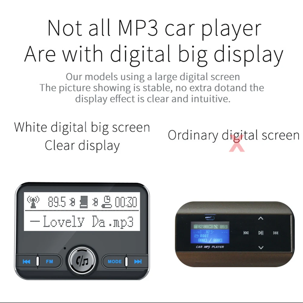 Fm-передатчик Hands-free Автомобильное зарядное устройство Bluetooth fm-передатчик Аудио Автомобильный MP3-плеер lcd беспроводной Bluetooth