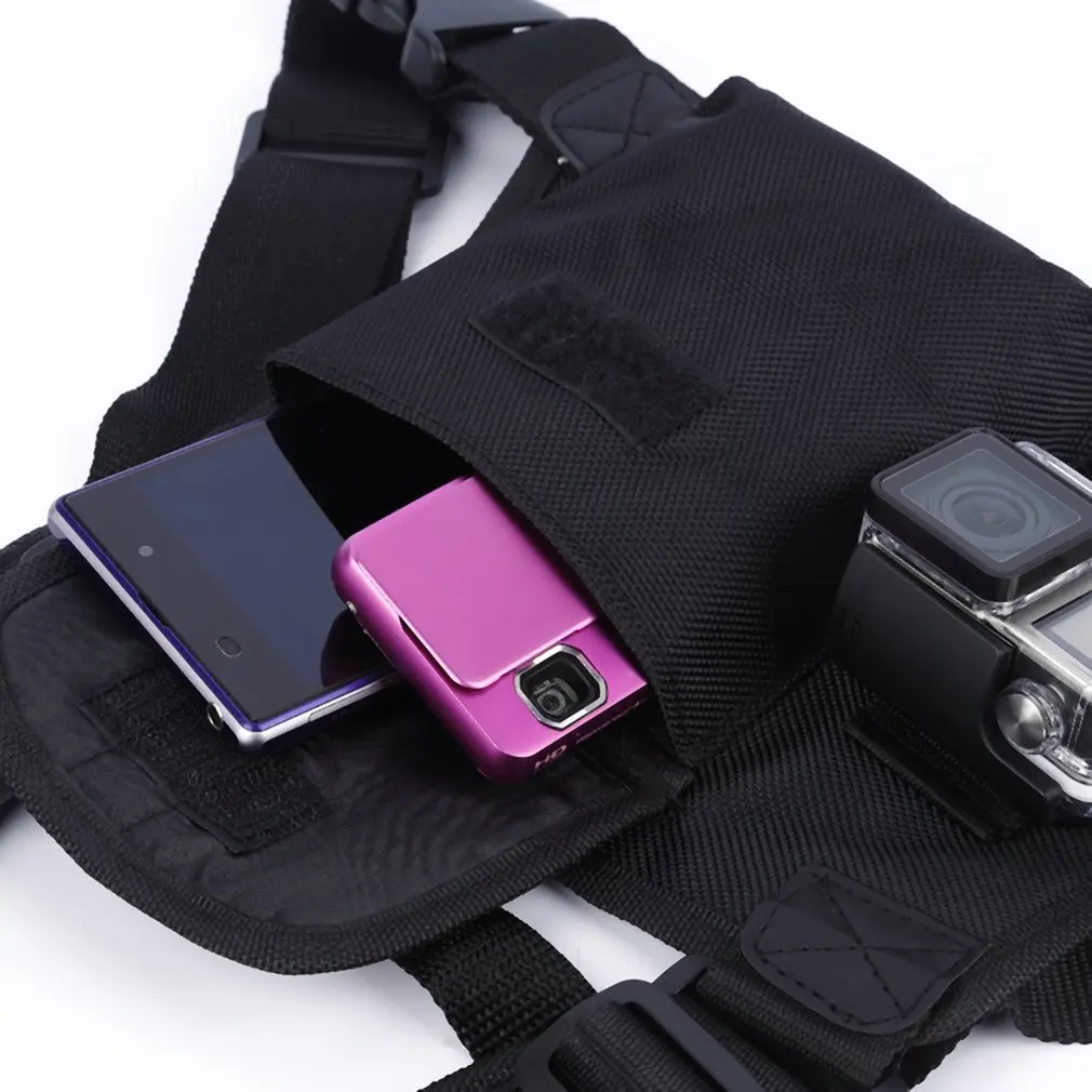 Vamson для Gopro аксессуары нагрудный ремень многофункциональный нагрудный ремень Страховочная привязь с ремнем для GoPro Hero 4/3+/3/2/1