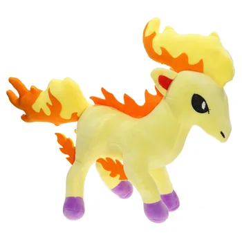 

27*40cm Plush Ponyta Anime Movie Doll Stuffed Soft Cute Lovely Pretty Gift for Kids Toy