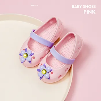 

girls sandals kids shoes Children Kids Shoes Boys Girls Closed Toe Summer Flower Sandals Shoes Sneakers zapatos de niña