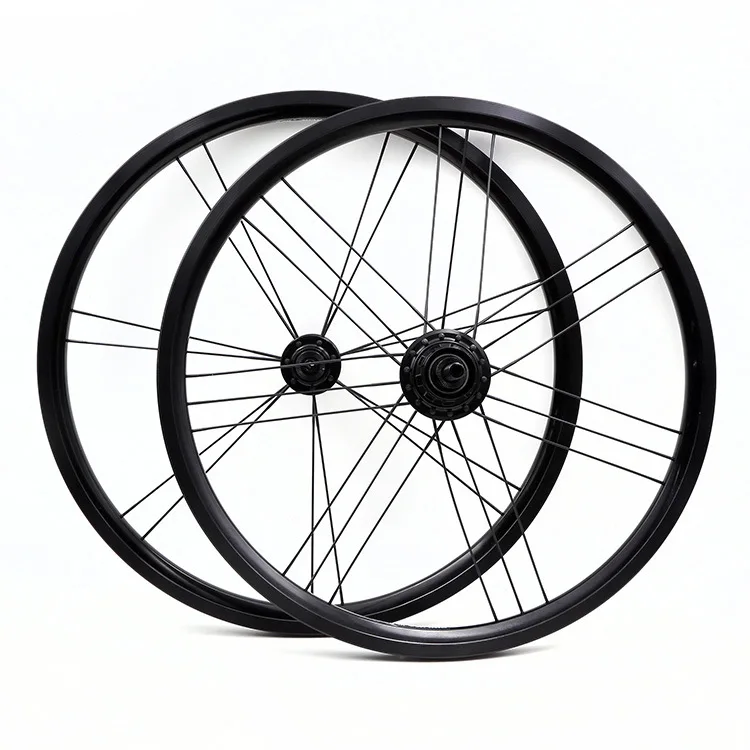 

Customizable Five-Speed Wheel Set Brompton Taiwan Front 14/21 Hole Wheel Set 349 Astral G3 Small Cloth 5-Speed Wheel Set