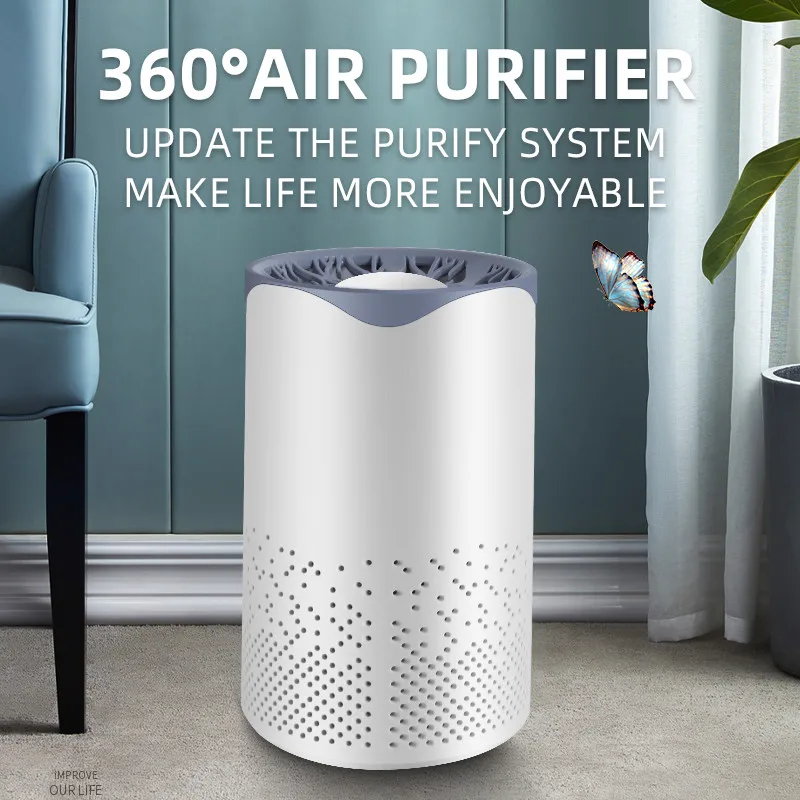 

USB Ultraviolet Air Purifier Negative Ion Desktop Sterilization And Formaldehyde Disinfector Household Mosquito Killer