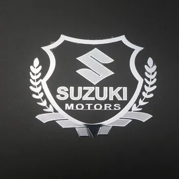

2Pcs Excellent 3D metal car sticker Emblem Badge case For Suzuki jimny SWIFT VITARA SX4 car styling