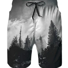 PLstar Космос Осьминог 3D полная печать шорты для мужчин модные короткие штаны пейзаж Досуг Стиль