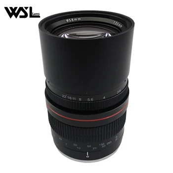 

WesleyWSL Lens 135mm f2.8 EF Manual Focus Lens for Canon EOS200D 800D 6D 6D2 5D4 for Nikon D3200 D3300 D5100 D5200 D5300 Cameras