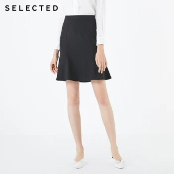 

SELECTED Women's Spliced Elegance Commuter A-lined Skirt S|41944C505