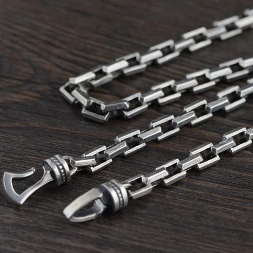 Thai Silver Chain Necklace Gift 