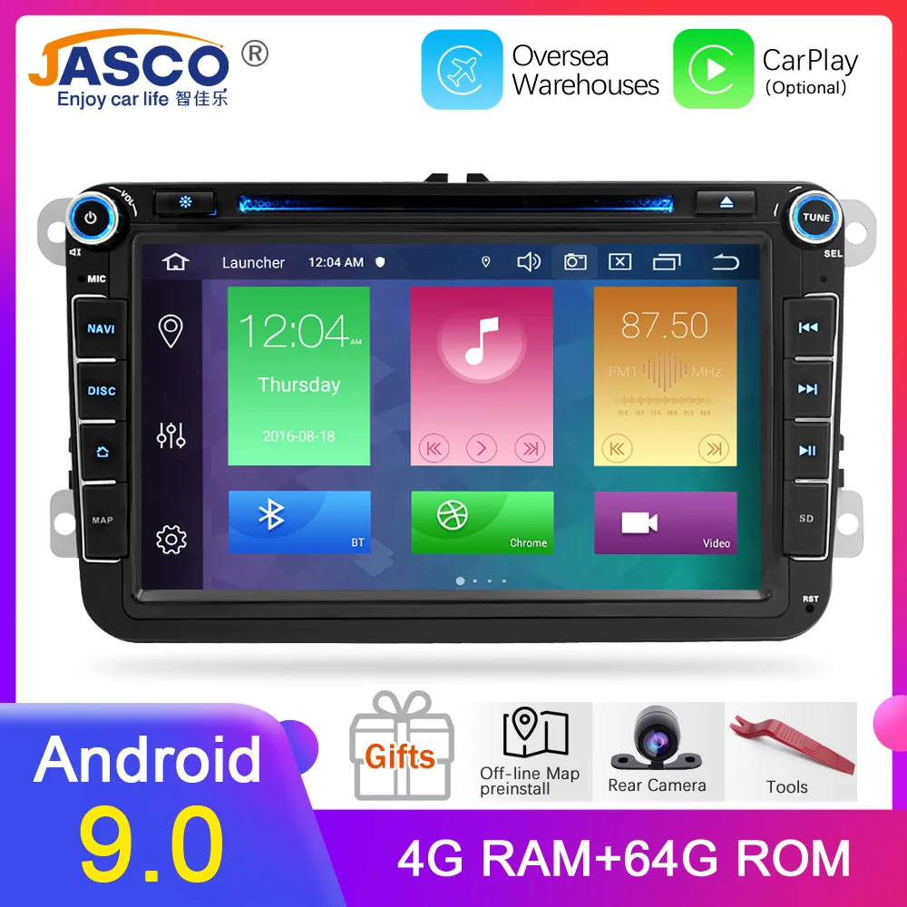 Android 8,1 автомобильный dvd-радиоплеер для Skoda/Octavia/Fabia/Roomster/Yeti/VW/SEAT/Леон аудио стерео FM gps навигации радио