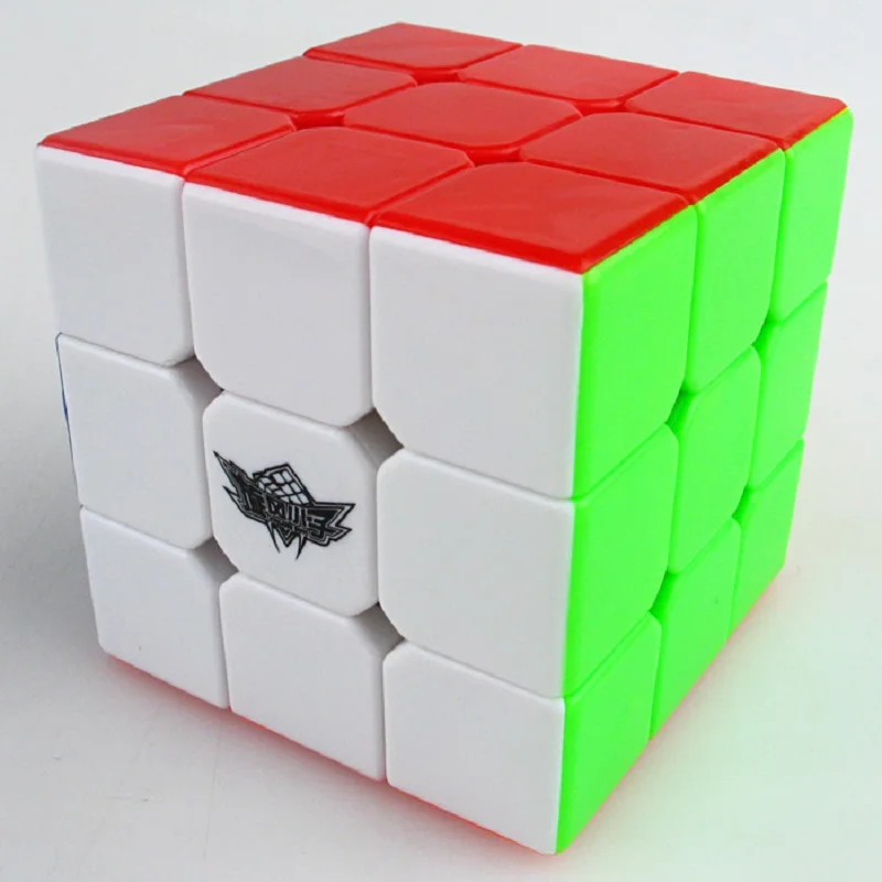 Циклон для мальчиков 3x3x3, волшебный куб, головоломка для соревнований, скоростная головоломка, нео-куб, игрушки для детей, Магика, без наклеек, Радуга - Цвет: Многоцветный
