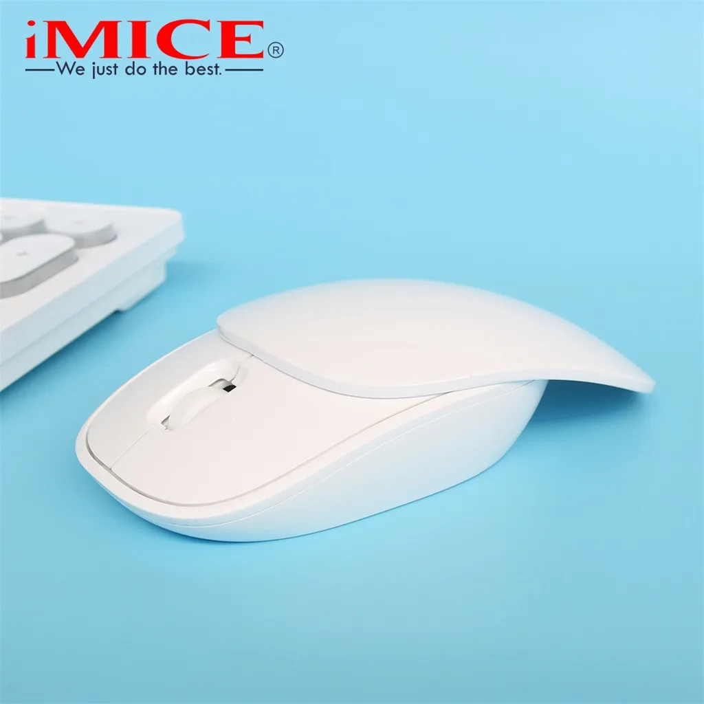 EPULA мышь компьютерная мышь IMICE E-1100 2,4G Беспроводная беззвучная мышь портативная беспроводная мышь с ремнем