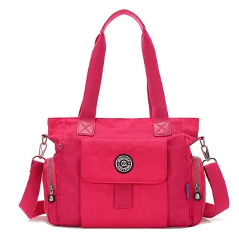 

2020 new lightweight waterproof nylon bag shoulder messenger bag portable female bag ladies bag bagpack