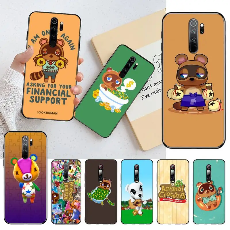 

HPCHCJHM Animal Crossing New Horizons DIY Printing Phone Case cover Shell for Redmi Note 8 8A 8T 7 6 6A 5 5A 4 4X 4A Go Pro