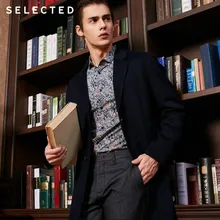 Избранное новое шерстяное зимнее пальто Мужская куртка средней длины S | 418427502