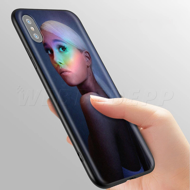Webbedepp Ариана Гранде Прекрасный чехол для Apple iPhone 12 Mini 11 Pro XS Max XR X 8 7 6 6S Plus 5 5S