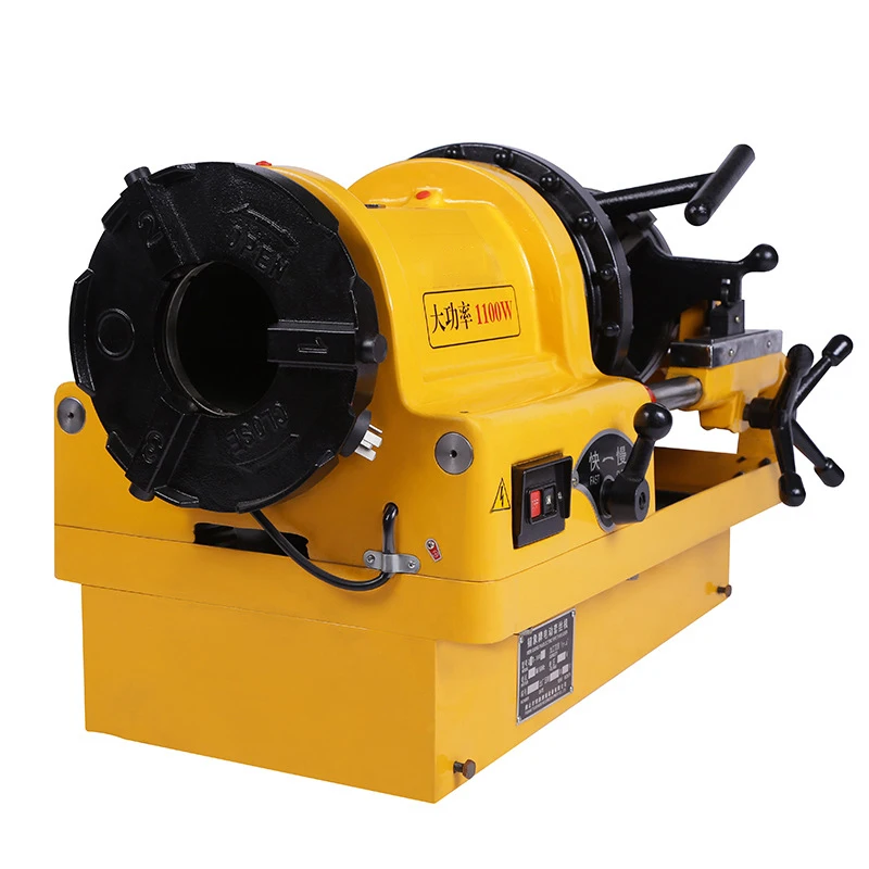 ZT-50A Threading Machine Semi-Automatic Fire Pipe Threading Machine 2 Inch 3 Inch 4 Inch Plumber Electric Threading Machine