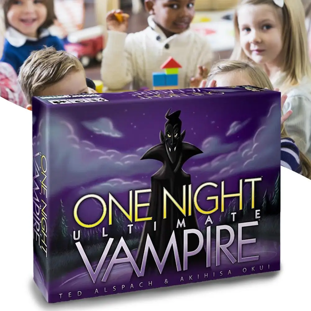 One Night Ultimate Vampires английский Таро карточная настольная игра Карта взрыв для 3-10 игроков вечерние игральные карты
