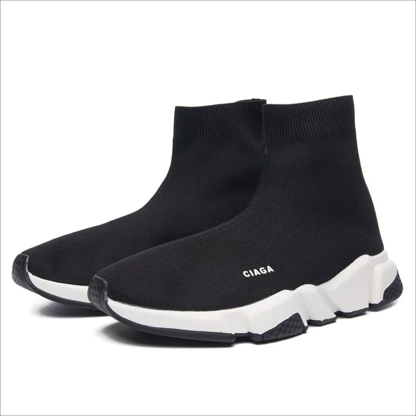 New Paris Speed Knit Sock Shoe Original Luxury Trainer Sneakers Race Mens Women casual sock Shoes