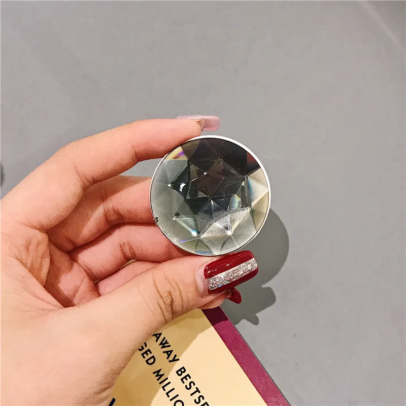 as the picture shown Блестящая Складная подставка для мобильного телефона, держатель для iphone 7, 11 pro, XSMAX, для huawei, для samsung note 10 plus, крепление - Цвет: as the picture shown