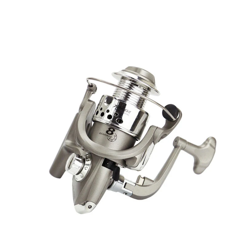 

Fishing Reel 5.5:1 8BB Spool Spinning Reel 8KG Max Drag Stainless Steel Handle Line Saltwater Carp Bait Fishing Accessories